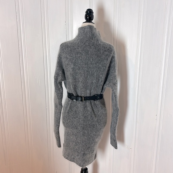 Cozy H&M wool and mohair sweater tunic dress - Picture 3 of 8